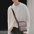 thumbnail image 4 of QTOCIO Premiums Textured Leather Shoulder Crossbody Bag Adjustable Strap Lightweight Spacious Handbag For Travel Work Daily Necessary, 4 of 4