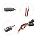 thumbnail image 3 of SDTC Tech 2-Set 4X 1.5V AA Battery Holder and I Type Battery Snap Connector Kit 6 Volt Thicken Plastic Battery Case Box, 3 of 4
