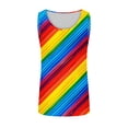 thumbnail image 5 of UVEASISHA Mens Sleeveless Muscle Shirts Fashion Tie Dye Print Workout Tank Tops Big and Tall Casual Regular Fit Beach Shirt Cool Fitness Tanks Multicolor XXL, 5 of 6