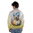 thumbnail image 5 of Happy Easter Ragdoll with Bunny Ear Headband and Flowers All Over Print 3D Baseball Jacket Cat Lover Kitten Owner Gifts Idea Bomber Jacket Softball - 13001, 5 of 6