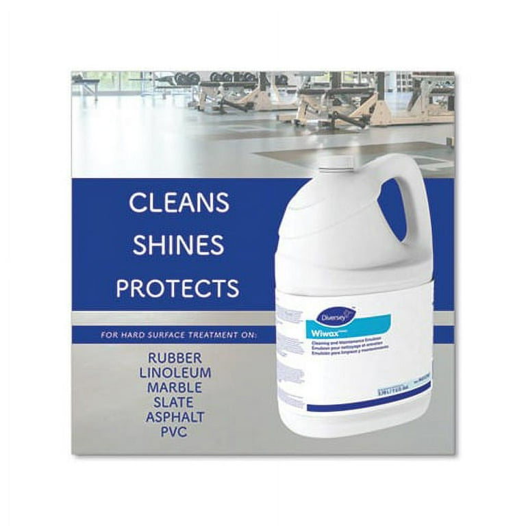 Wiwax Cleaning and Maintenance Solution, Liquid, 1 gal Bottle, 4/Carton Wiwax Cleaning and Maintenance Solution, Liquid, 1 gal Bottle, 4/Carton
