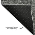 thumbnail image 3 of Addison Rugs Mayfield Washable Transitional Panel Charcoal Rectangle Rug, 10' x 14', 3 of 6