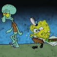 thumbnail image 4 of SpongeBob Squarepants T-Shirt Men's I Want Pizza Character Tee (L), 4 of 4