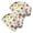 Pioneer Flower Floral Print Pattern-3, variant on Pioneer Flower Floral Print Pattern 2 Pack Slouchy Beanie Hat, Casual Daily Beanie with Stretchy Fabric & Soft Texture, Stretchy Polyester Gifts for Daily Home Outdoor