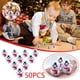 thumbnail image 1 of onlyliua Ofertas Novedad Paquete de 50 Muñecos de Nieve Blancos Navideños con Forma de Vaso de Juguete En Forma de Cápsula, Regalo de Navidad, 1 of 7