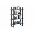 thumbnail image 2 of Lorell, SOHO 4-Shelf Metal Frame Bookcase, 1 Each, 2 of 3