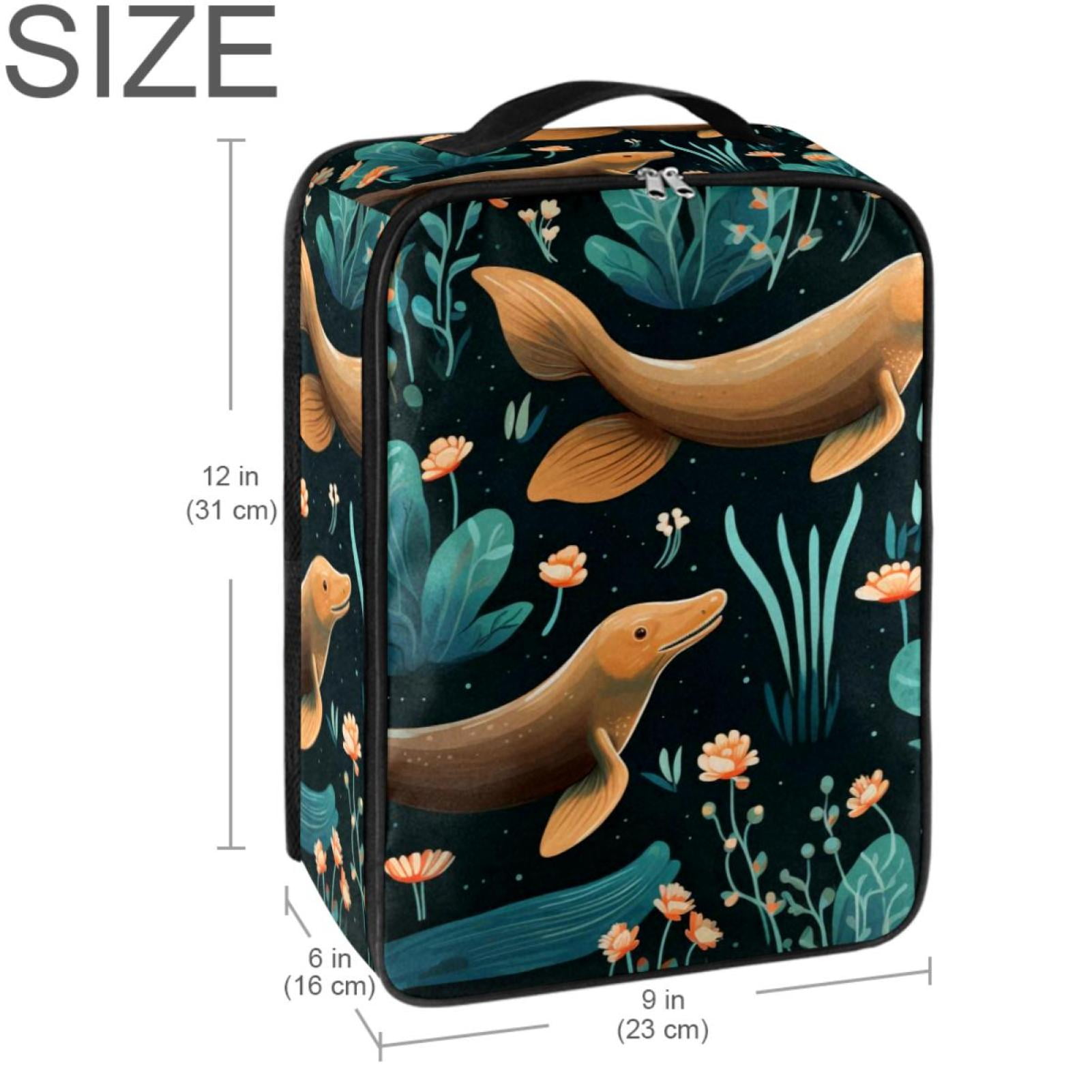 Platypus Polyester Shoe Boxes Organizer for Closet Storage - 23x31cm/9x12in - Space Saving Solution for Shoes Storage and Organization