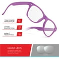 thumbnail image 3 of Kids Nerd Costume Clear Lens Non-Prescription Fake Glasses for Children Boys Girls Age 3-10, 3 of 5