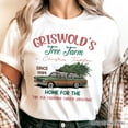 thumbnail image 2 of Griswold&rsquo;s Tree Farm T-Shirt, Retro Family Christmas Vacation Tee, 2 of 5