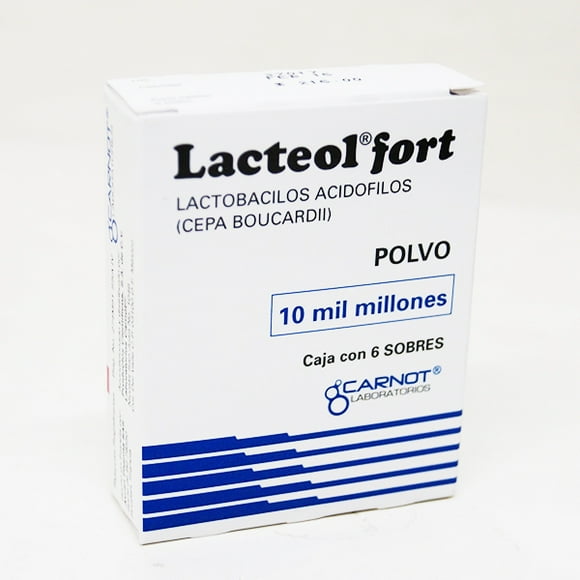 Lacteol fort polvo 6 sobres