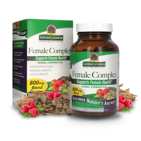 Nature's Answer Female Complex, High Strength Supplement, 90 Capsules, Vegetarian