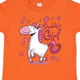 thumbnail image 4 of Inktastic Daddy's Girl Unicorn Girls Toddler T-Shirt, 4 of 5