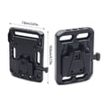 thumbnail image 4 of QualitChoice Camera Battery Plate Universal Batteries Base Universality Adjustable Cameras Fittings Photography Accessories Wide Application mini V-shaped 2989 Large plate 2988, 4 of 6