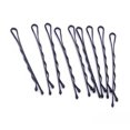thumbnail image 2 of Épingles à Cheveux Noires en Métal Mini Courbées Droites Pinces à Cheveux Outil de Coiffure, Forme de Vague, 2 of 8