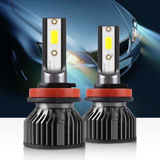 Gwong Autos 2pcs H1 / 3/4/7 / 8/9/11 led bombilla impermeable 38w blanco luz de color luz de la luz de la luz de la niebla Gwong 24011821
