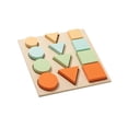 thumbnail image 2 of Clasificador de formas de madera, rompecabezas de cognición de formas y colores, rompecabezas de formas geométricas para Estilo C, 2 of 9