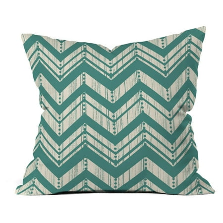 UPC 887522252274 product image for deny designs heather dutton weathered chevron outdoor throw pillow  18 x 18 | upcitemdb.com