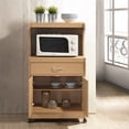 thumbnail image 2 of Modern Indoor Furniture Microwave Kitchen Cart, 2 of 5