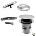 thumbnail image 1 of Westbrass D98RK-05 Intégré Bout Rond Bain Drain Kit - Nickel Poli, 1 of 4