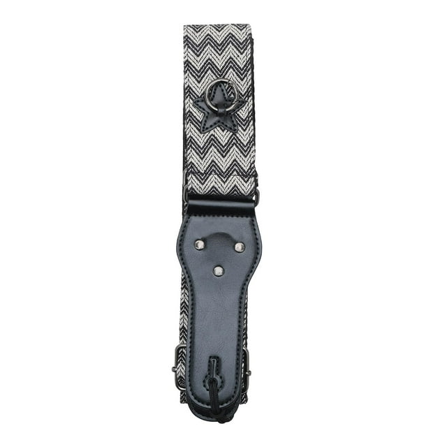 Correa para guitarra eléctrica, correa para el hombro para guitarra, cómoda, gruesa, suave, ajustable para guitarra clásica, banjo, guitarra acústica Estilo B
