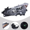 thumbnail image 5 of Halogen Headlight Driver Left Side for Mazda 3 Sedan Hatchback 2014 2015 2016, 5 of 21