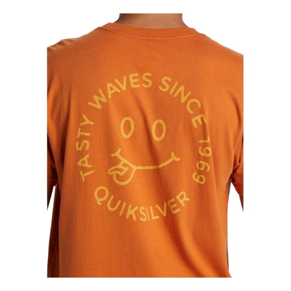 Playera Quiksilver Tasty Para Hombre Color Naranja Modelo AQYZT09460NNE0