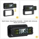 thumbnail image 4 of Sidaley Sistema automático de presión de neumáticos con sensores externos IP67 a prueba de agua con alarmas de seguridad Pantalla LCD digital Probador Cámaras de salpicadero de coche Sidaley  VI015218-00, 4 of 6