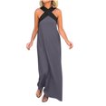 thumbnail image 2 of GaThRRgYP Summer Dresses for Girls,Women's Fashion Sleeveless Back Dress Gray XXXL, 2 of 8