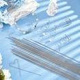 thumbnail image 2 of 50pcs About 50pcs 30cm Stainless Steel Spring Wire 24 Gauge 0.6mm Straight Spring Wire Hard Stainless Steel Straight Wire Elasticity Wire for Jewelry Making 3D Prints BBQ Grilling Skewers, 2 of 6