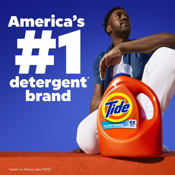 Tide 6X Laundry Detergent | Hotel linen wash chemicals - Walmart