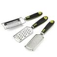 thumbnail image 1 of facefd 3pcs Vegetable Graters Set Coarse and Fine Grater Set Stainless Steel Kitchen Tools, 1 of 7