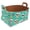 Multicolor 4, variant on Lazy Cats Storage Basket Collapsible Storage Bin, PU Foldable Basket Convenient Box Storage Organizer with Handles for Shelves Office Bedroom Closet Nursery Toys Laundry