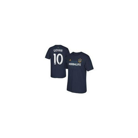 Giovani LA Galaxy adidas Team Player T-Shirt - Navy S NAVY