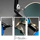thumbnail image 5 of Gafas de sol Joopin Semi Rimless Polarizadas UV400 Azul Espejado, 5 of 6
