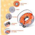 thumbnail image 2 of GFDYREE Dog Cone, Soft Inflatable Dog Cone Alternative for Small Medium and Large Dogs, Cone for Dogs After Surgery to Stop Licking and Scratching, Dog Donut Cone with Enhanced Anti Licking, 2 of 7