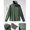(Casual 275)Army Green, variant on Mens Jackets Casual Outerwear Summer Fashion Outdoors Sunscreen Clothing Sports Loose Mountaineering Tooling Outdoor Hood Fishing Outer Tops Plus Size