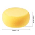 thumbnail image 2 of Uxcell 2.8" Orange Faux Sponge Painting Supplies Knockdown Texture Sponge 6Pack, 2 of 4
