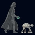 thumbnail image 2 of Girls Star Wars Darth Vader AT-AT Walking the Dog T Shirt, 2 of 4