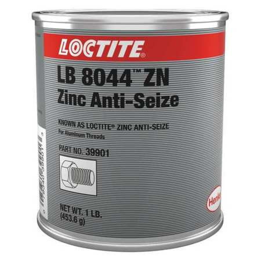 LOCTITE 233507 Anti Seize,Zinc,16 oz,Can,Grey,Paste LB 8044(TM