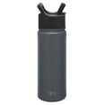 thumbnail image 2 of Simple Modern 18 oz Summit Water Bottle with Straw Lid - Gifts for Hydro Vacuum Insulated Tumbler Flask Double Wall Liter - 18/8 Stainless Steel -Graphite, 2 of 7
