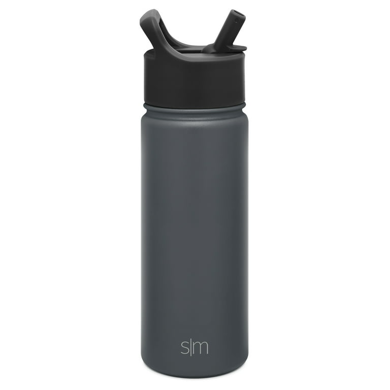 Simple Modern 32 oz Summit Water Bottle with Straw Lid - Gifts for Men &  Women Hydro Vacuum Insulated Flask Double Wall Liter - 18/8 Stainless Steel  -Prism 