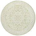 thumbnail image 2 of JONATHAN Y SANTA MONICA 5' Round Area Rug, Sinjuri Medallion Textured Weave - Green/Cream, SMB101E-5R, 2 of 8