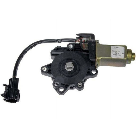 Front Left Window Motor - Compatible with 2007 - 2013 Nissan Versa Hatchback 2008 2009 2010 2011 2012