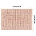 thumbnail image 6 of NOMADIC NOOK 2 Pcs Solid Bathroom Rug, Soft Plush Bath Mat Pink 16" x 24", 6 of 6