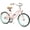 Coral Pink, variant on ACEGER 24 inch Cruiser Bike Single Speed Bicycle, Coral Pink