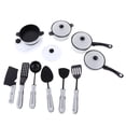 thumbnail image 4 of Set de Cocina de Simulación Sunnimix 11 Piezas Juguetes de Cocina para Niños Blanco, 4 of 8