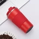 thumbnail image 1 of Taza de café de acero inoxidable, taza térmica de silicona para oficina, para negocios, antiescaldaduras, para coche, taza de agua para coche, 1 of 6