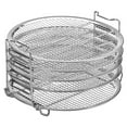 thumbnail image 1 of Vonky Stainless Steel Dehydrator Rack 5-layer Replacement for Ninja Dehydrator Rack Air Fryer Stand Pressure Cooker Accessories Replacement for Ninja Foodi, 1 of 1