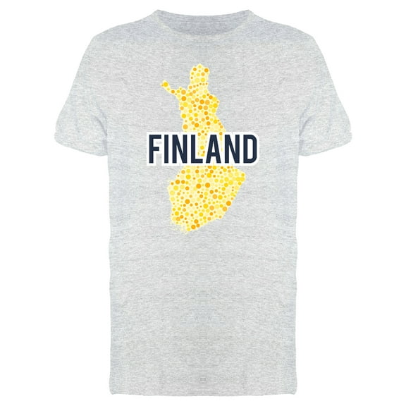 Finland Dotted Map Tee Men's -Image by Shutterstock