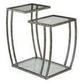 thumbnail image 4 of Uttermost  Teeranie Burnished Silver Accent Table, 4 of 4